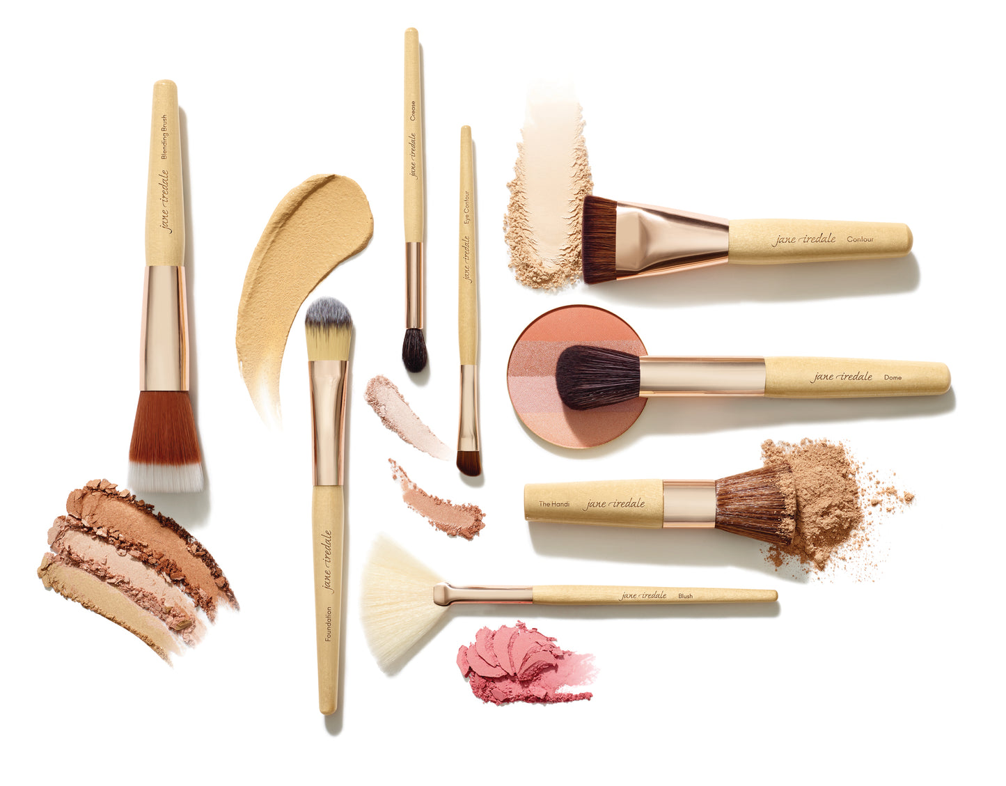 Jane Iredale- Chisel Powder Brush - Versatile and Luxurious Makeup Tool