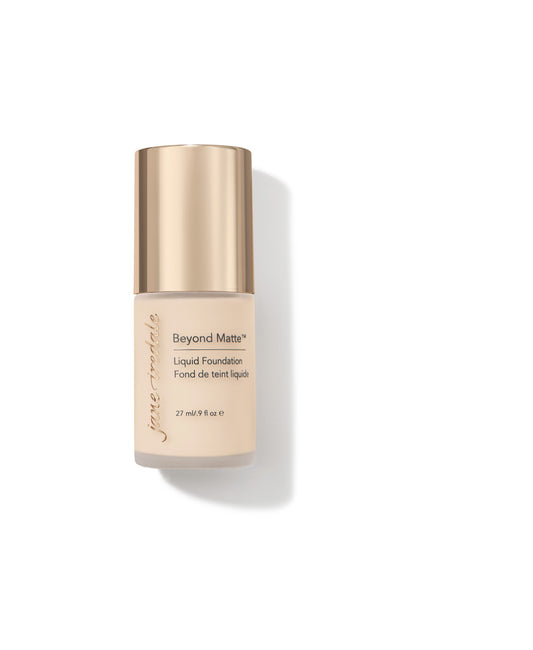 Jane Iredale- Beyond Matte Liquid Foundation - Multi-Tasking, Skin-Nourishing Formula