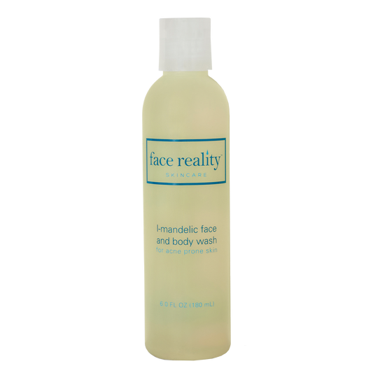 Face Reality- Mandelic Face and Body Wash - Exfoliating and Brightening Cleanser