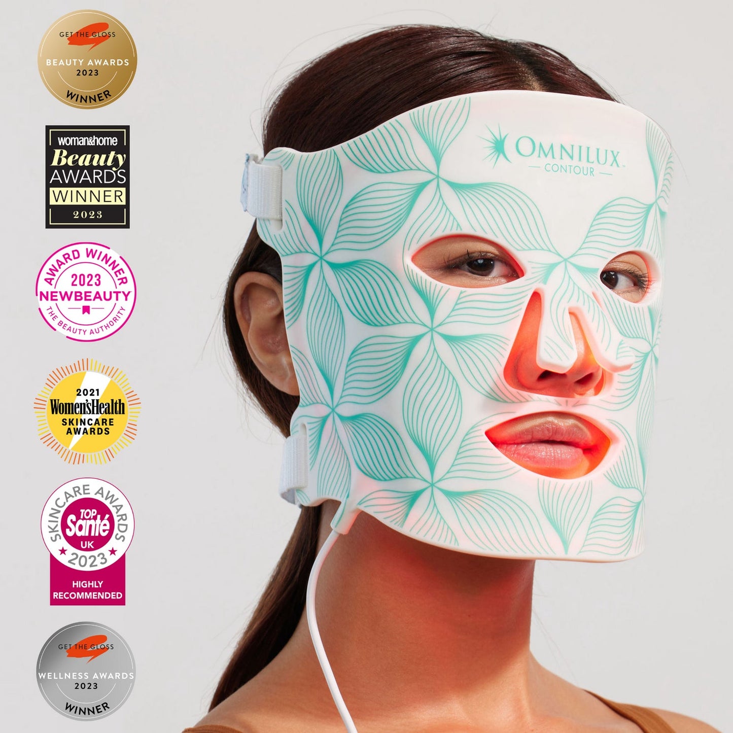 Omnilux Contour Face - Premium Red Light Therapy Mask