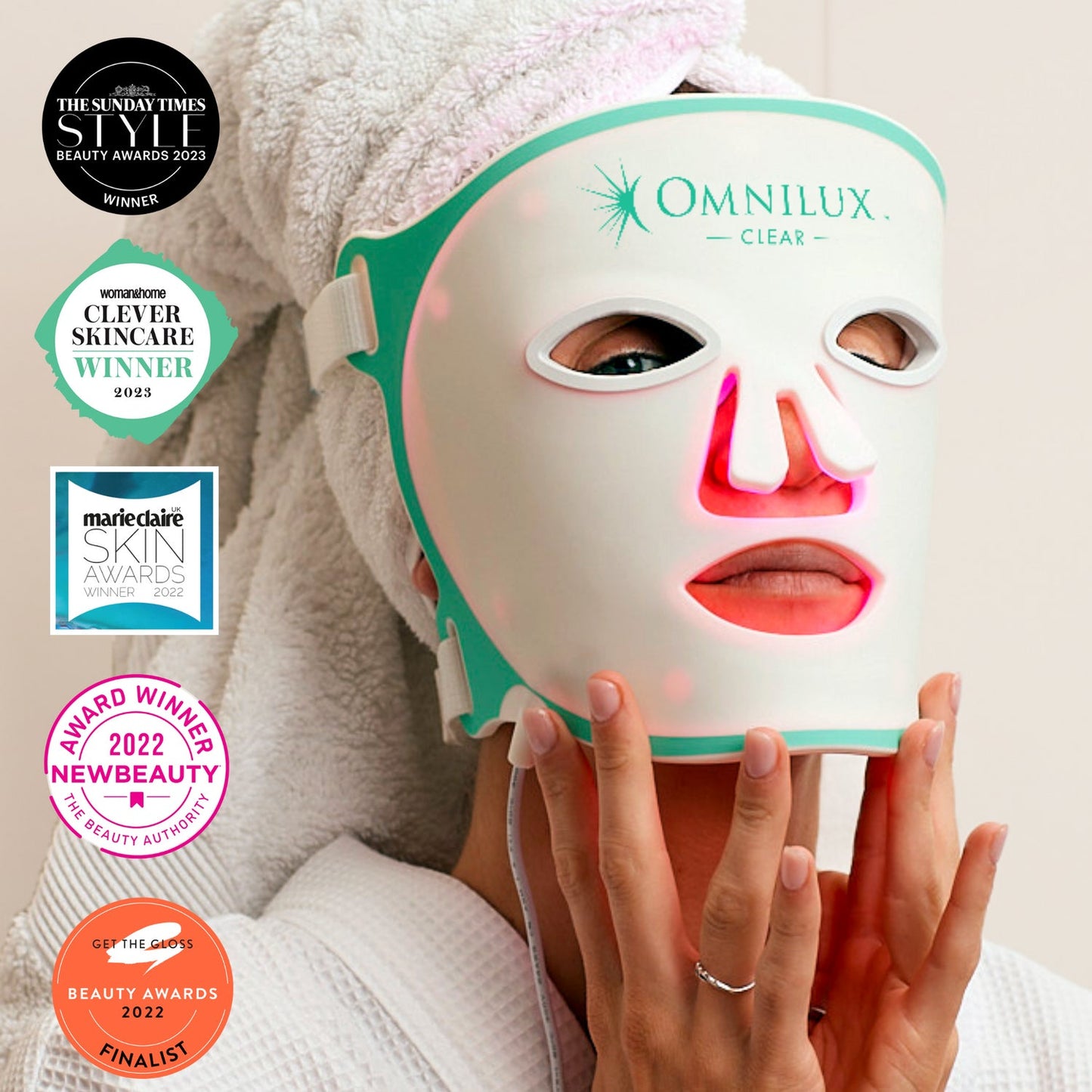 Omnilux Clear - Advanced LED Light Therapy for Acne