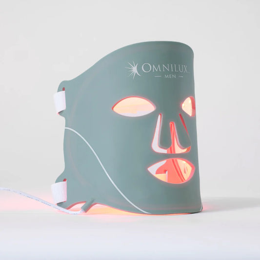 Omnilux Men - Advanced LED Light Therapy Mask for Men's Skin